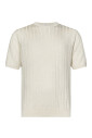 pull-blanc-a-manches-courtes-col-rond