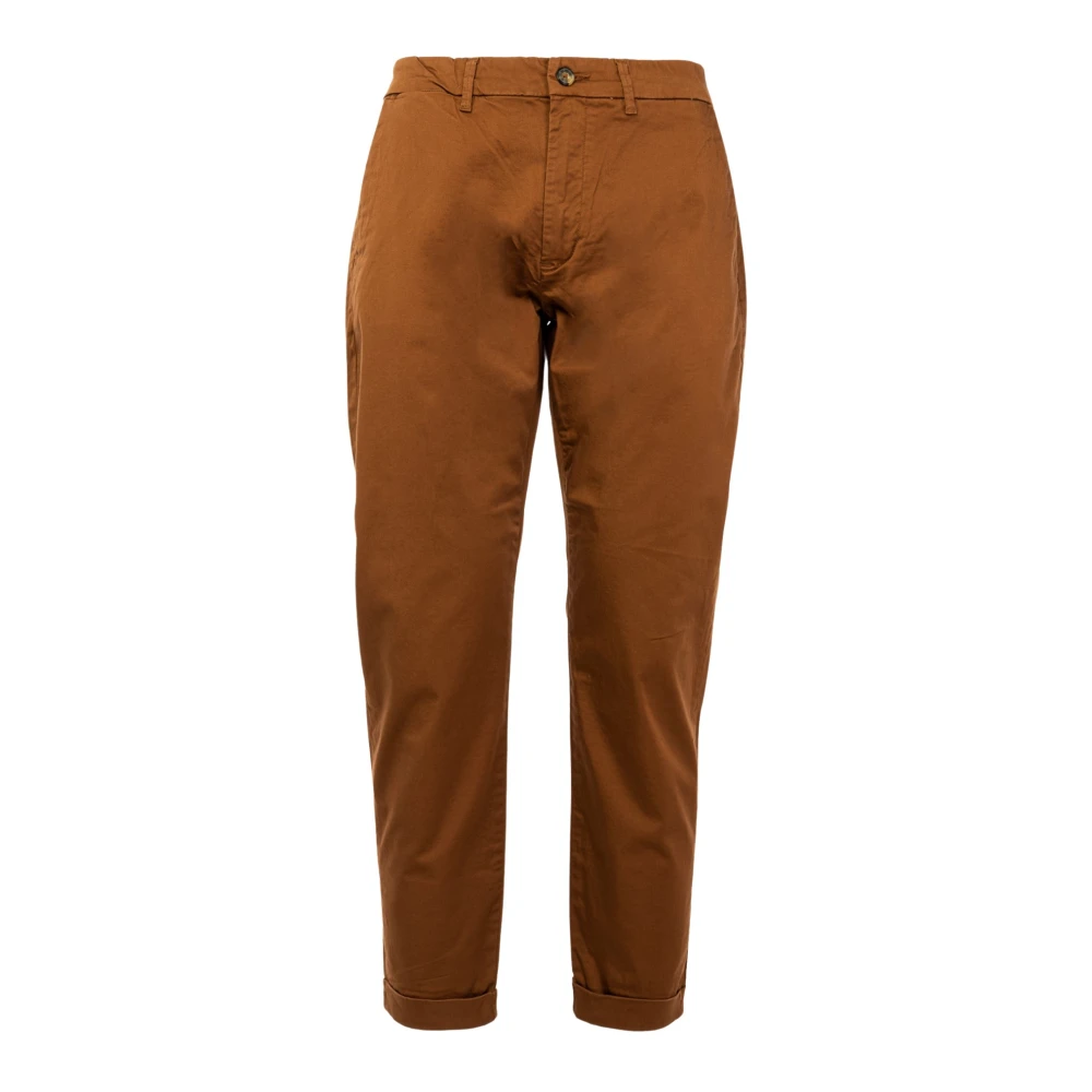 Liu Jo Elegante katoenen chino broek Brown Heren