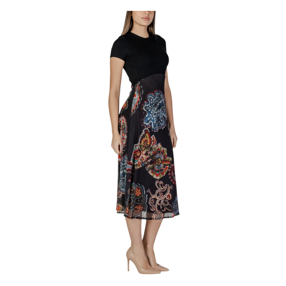 Desigual Lange Jurken Collectie voor Vrouwen Multicolor Dames