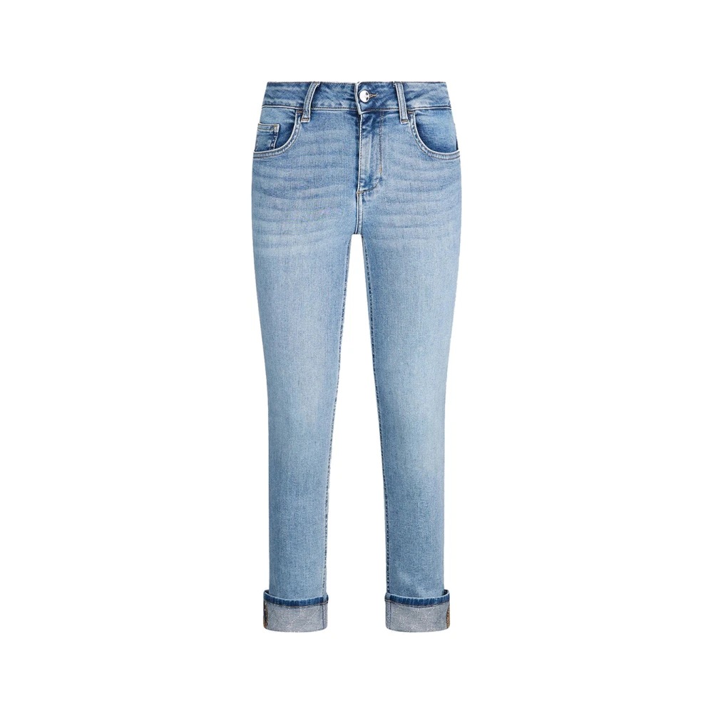 Liu Jo Women's Blue Cropped Jeans, W32, Modern Casual Denim Jeans