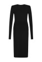 robe-midi-noire-avec-detail-torsade