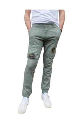 Bomulls Joggingbyxor med Anti-G Fickor