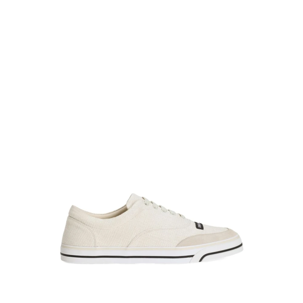 Dolce & Gabbana Men's Beige Sailing Trainers - Sneakers - 9 Uk - Shoes