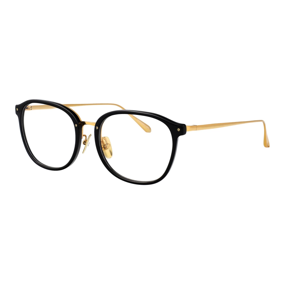 Linda Farrow Stijlvolle Optische Park Zonnebril Black Dames