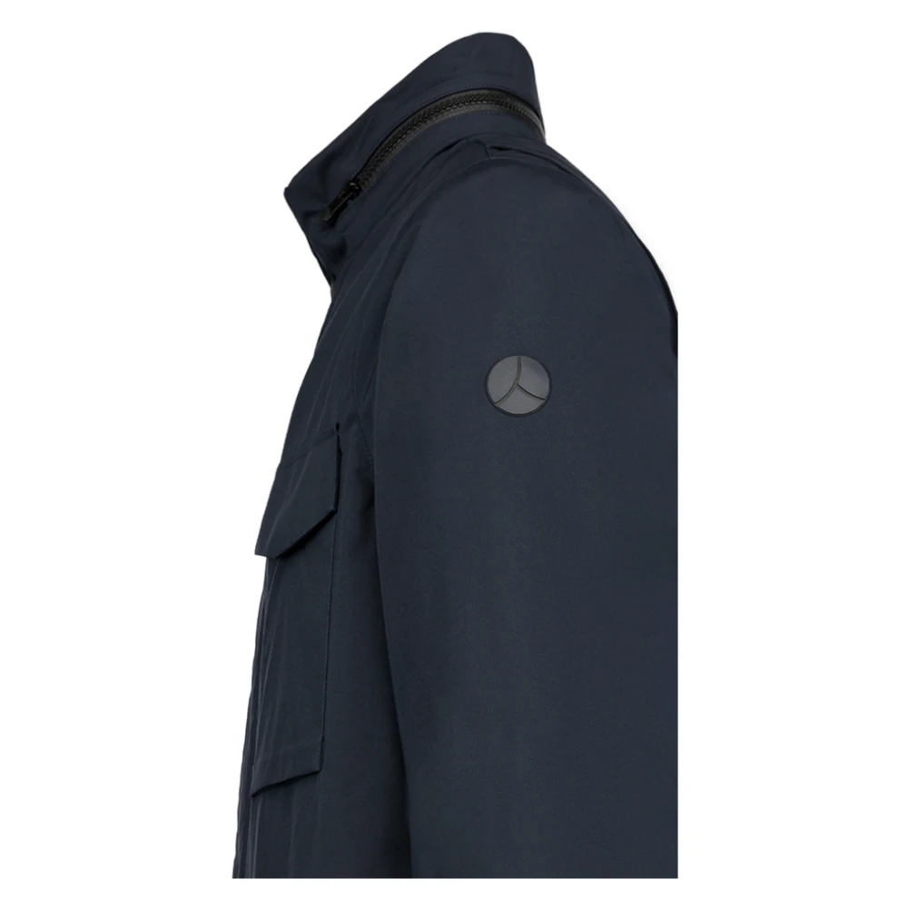 People of Shibuya Technische Field Jacket met Primaloft-isolatie Blue Heren