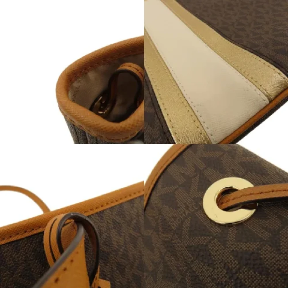 Michael Kors Pre-owned Canvas totes Brown Dames