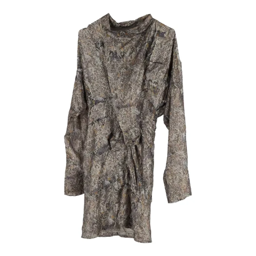 Isabel Marant Pre-owned Silk dresses Brown Dames