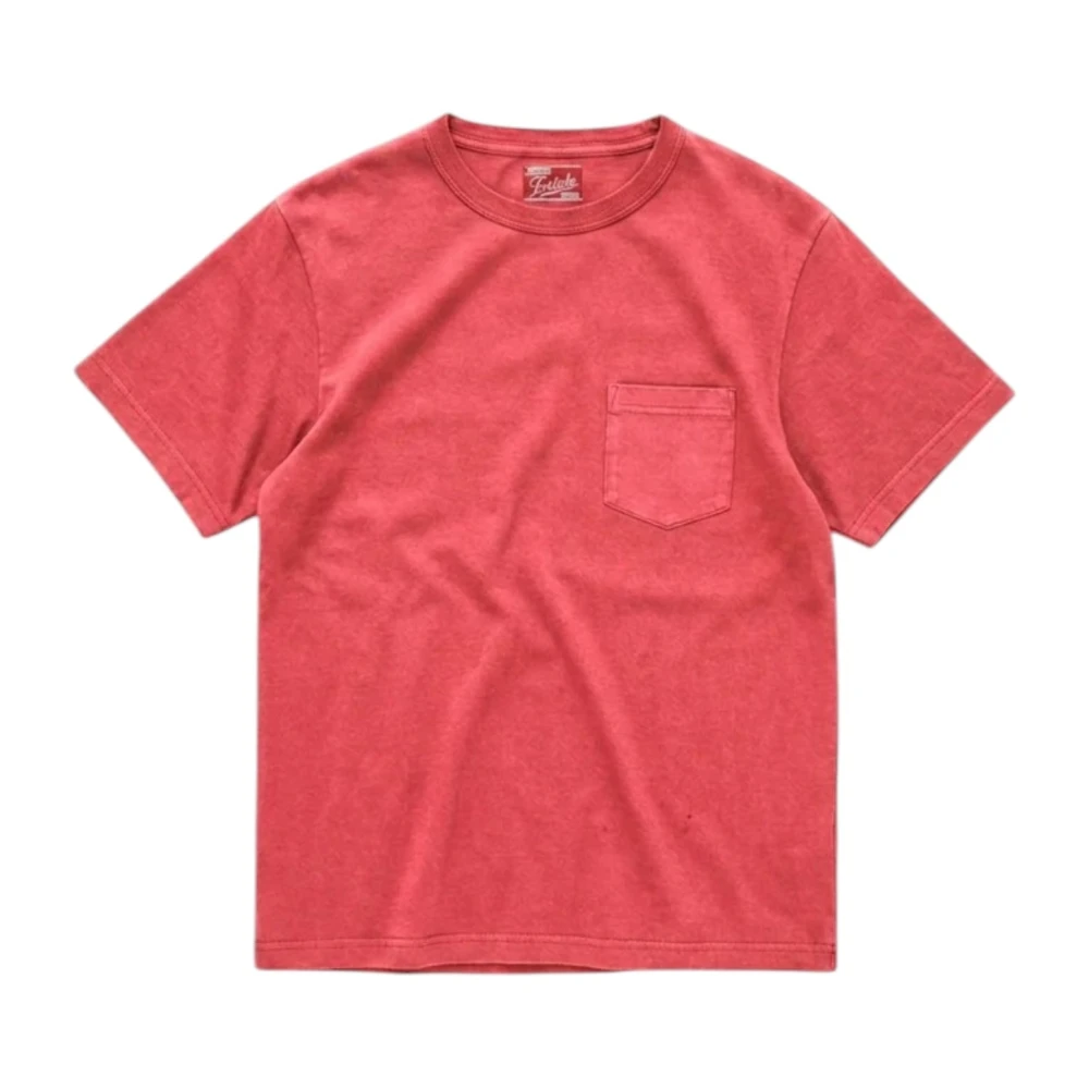 Fortela Red T-Shirts, Male, M, Teepocket Japan