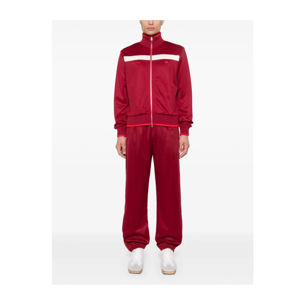 Wales Bonner Essence Track Pant Red Heren