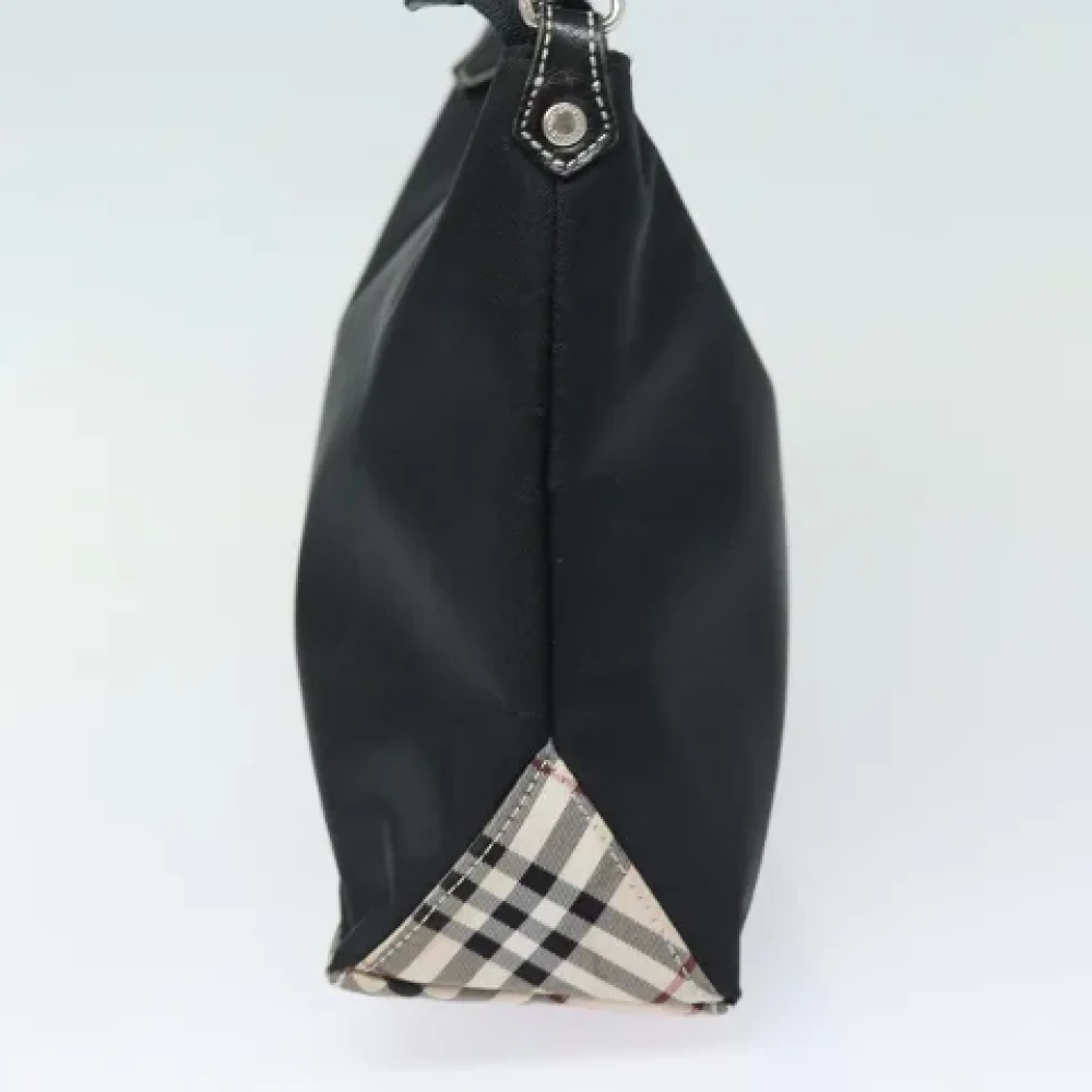 Burberry Vintage Pre-owned Fabric handbags Black Dames