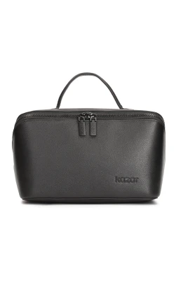 Elegant Läder Kosmetisk Väska