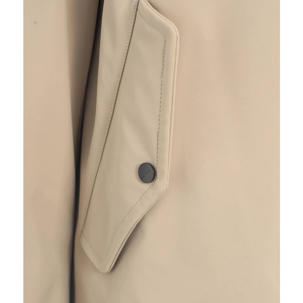 Peuterey Beige Parka Aw24 voor mannen Beige Heren