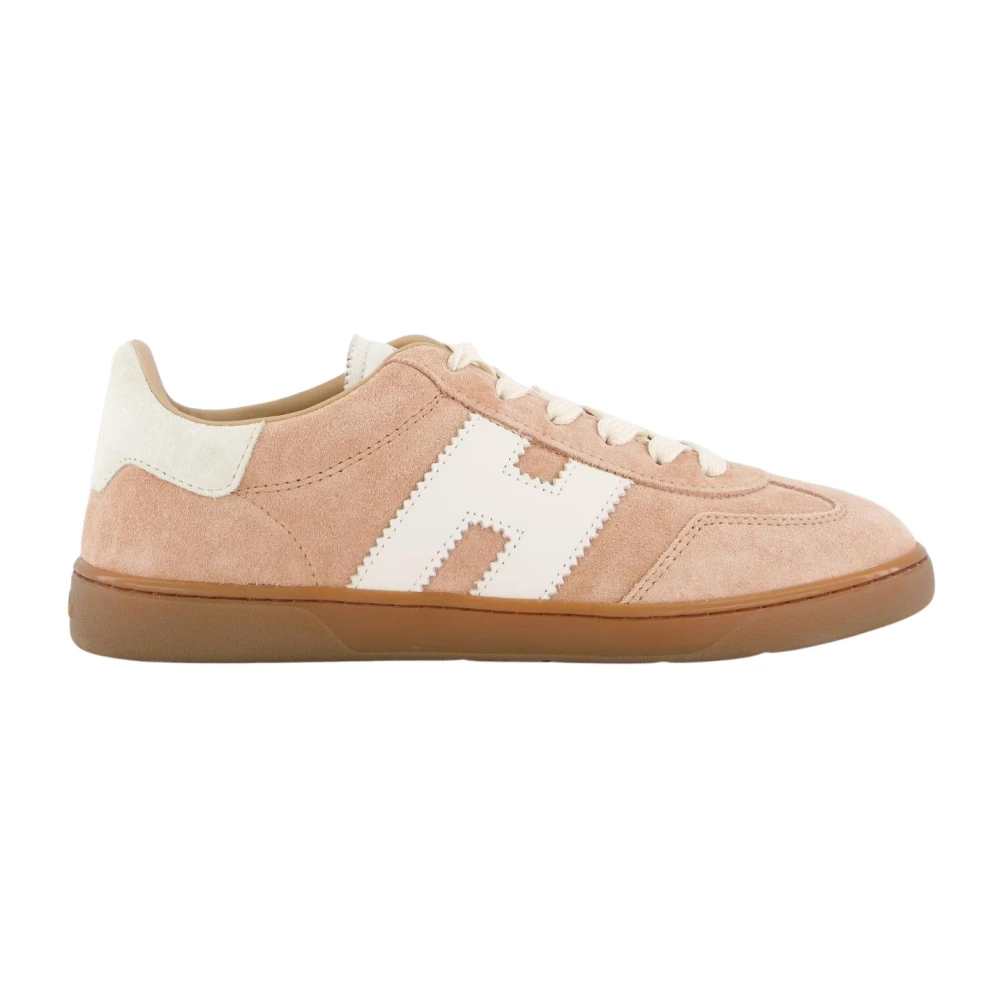 Hogan Women's Pink Cool Lace-Up Sneakers