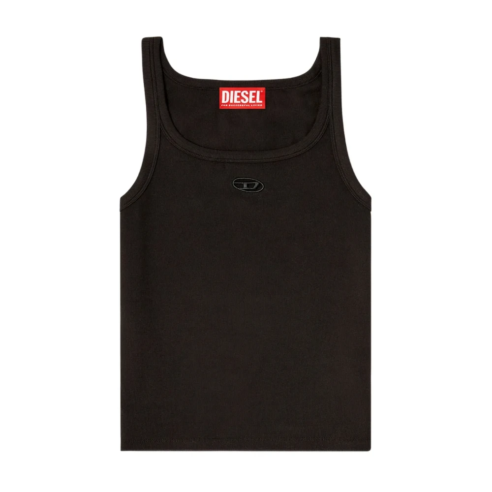 Diesel , Sleeveless Tops, Female, Black, L, T-Wife-Od Sleeveless Top