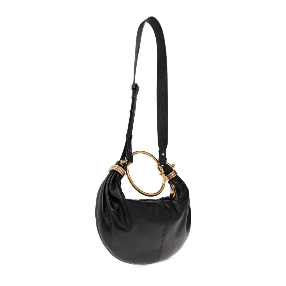 Chloé Handtas Armband Klein Black Dames