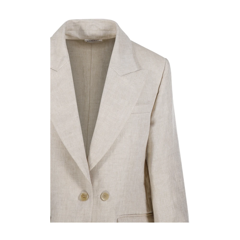 P.a.r.o.s.h. Beige Jas voor Stijlvolle Outfits Beige Dames