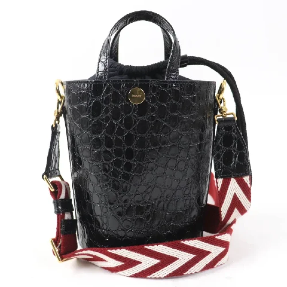 Bally Pre-owned Leather handbags Black Dames