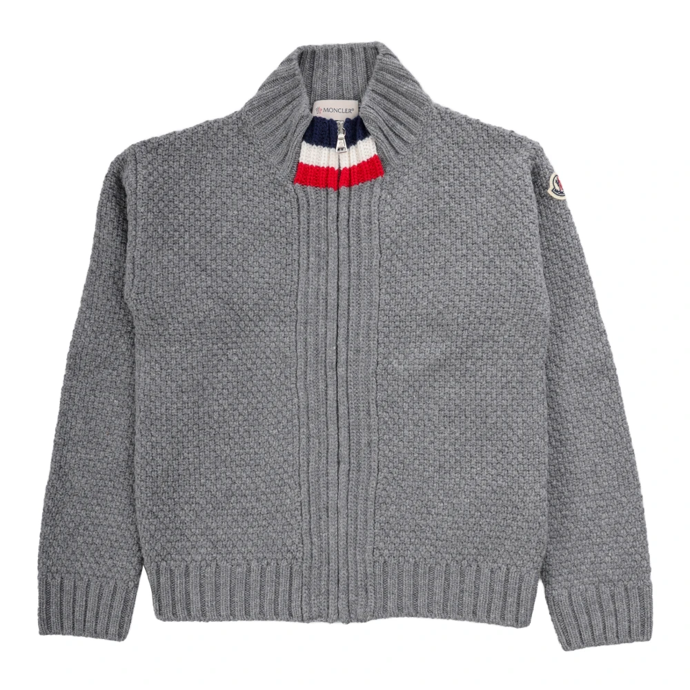 Moncler Barn Tröja - Regular Fit - Grå Gray, Pojke