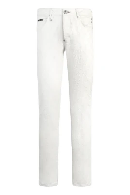 Super Straight Cut Jeans Broderi Monogram