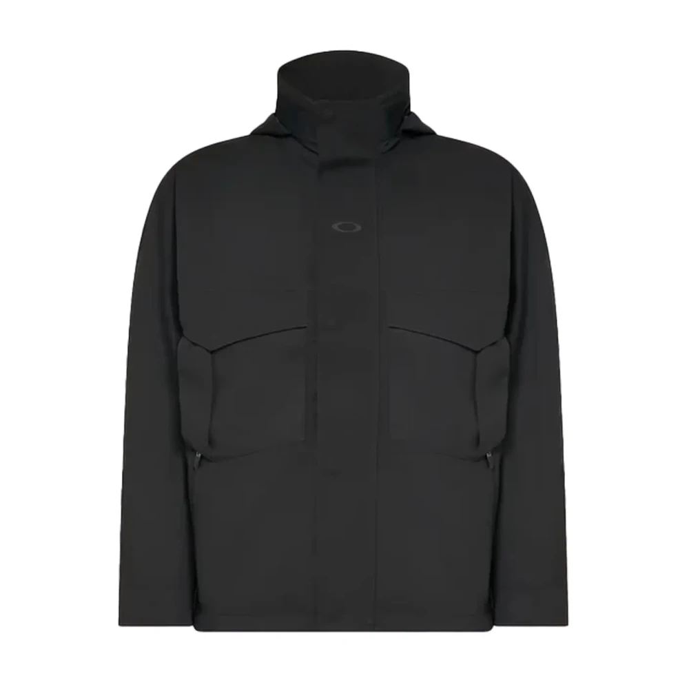 Oakley Men's Black Wired Mtn Utility Jacket Out - Light Jackets - Xl - Jackets
