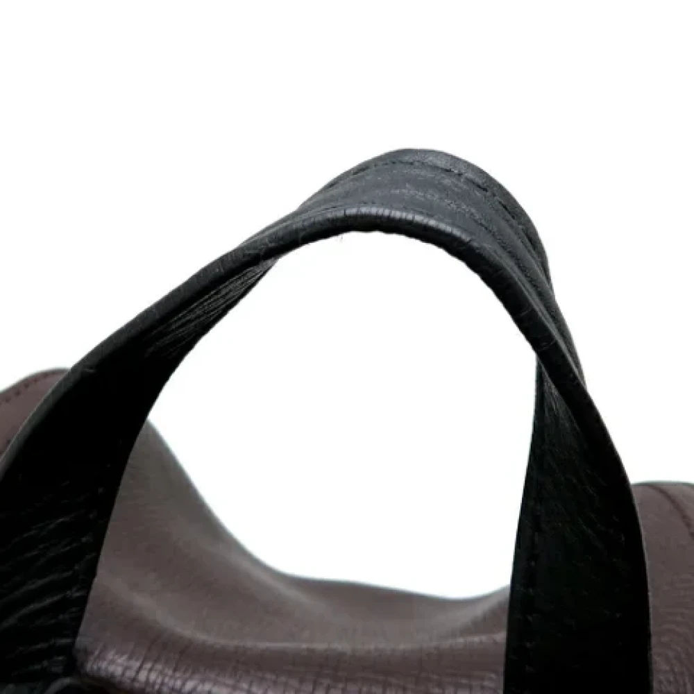 Louis Vuitton Vintage Pre-owned Leather backpacks Brown Dames