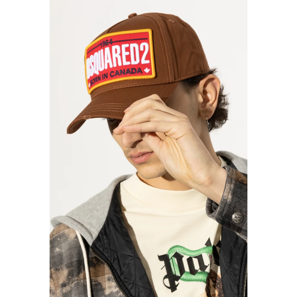 Dsquared2 Baseball cap Brown Heren