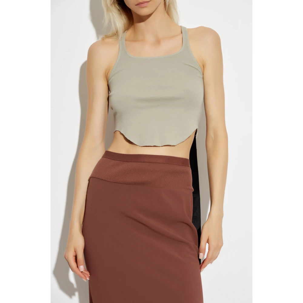Rick Owens Short Top Gray Dames