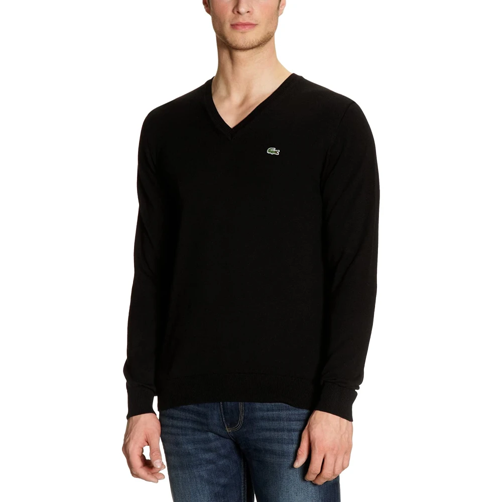 Lacoste Sweatshirts Black Heren