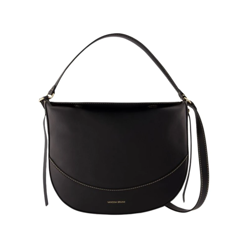 Vanessa Bruno Women's Black Leather Crossbody Bag - Handbags - One Size - Bags