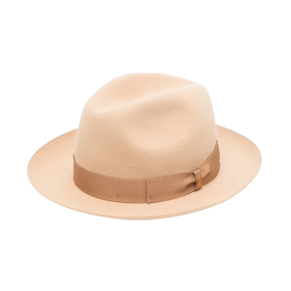 Borsalino Uomo Beige Accessori, 60 Cm, New,