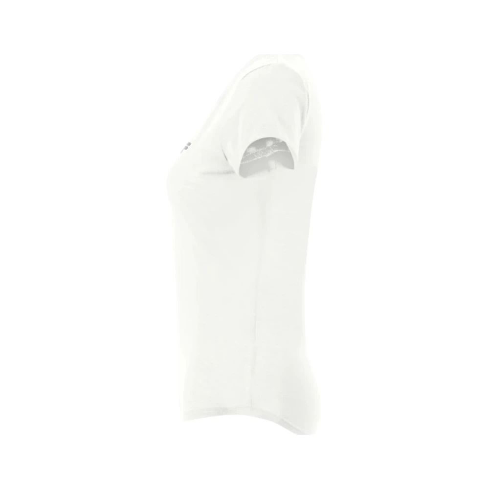 Fila Rode Polyester Fitness T-shirt White Dames