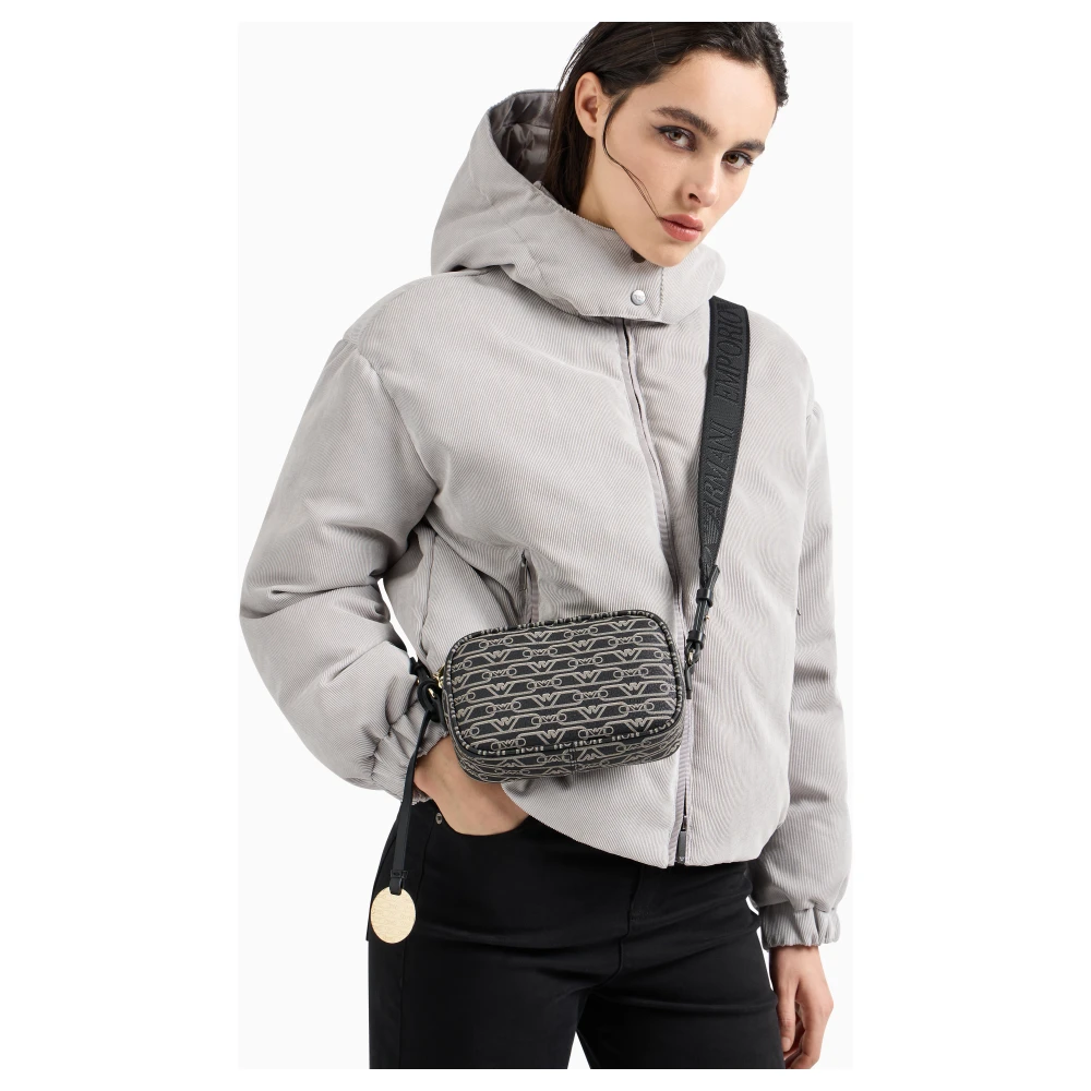 Emporio Armani Stijlvolle Tassen Collectie Black Dames