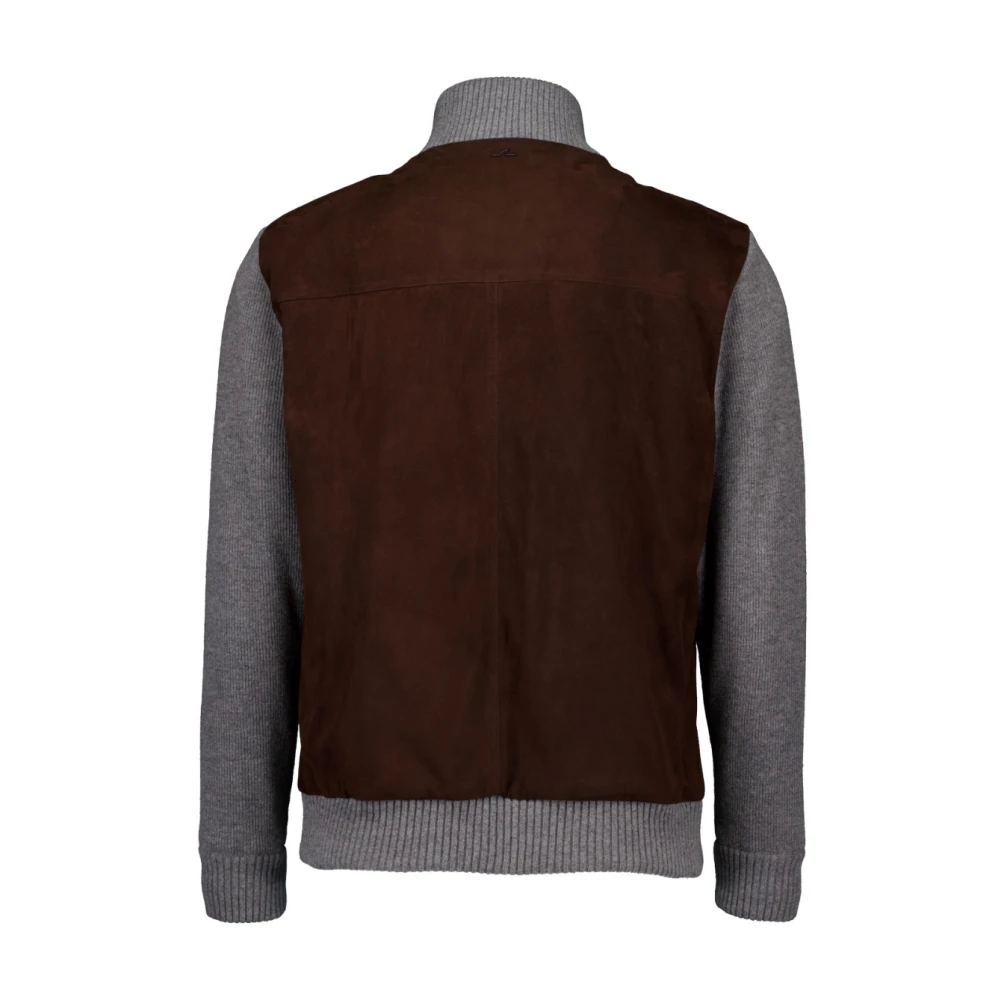 PAUL & SHARK Bruin Leren Jas 14311244 Brown Heren
