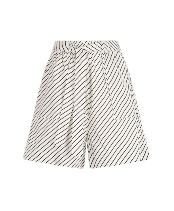 shorts-stretch-en-coton-taille-haute-a-rayures