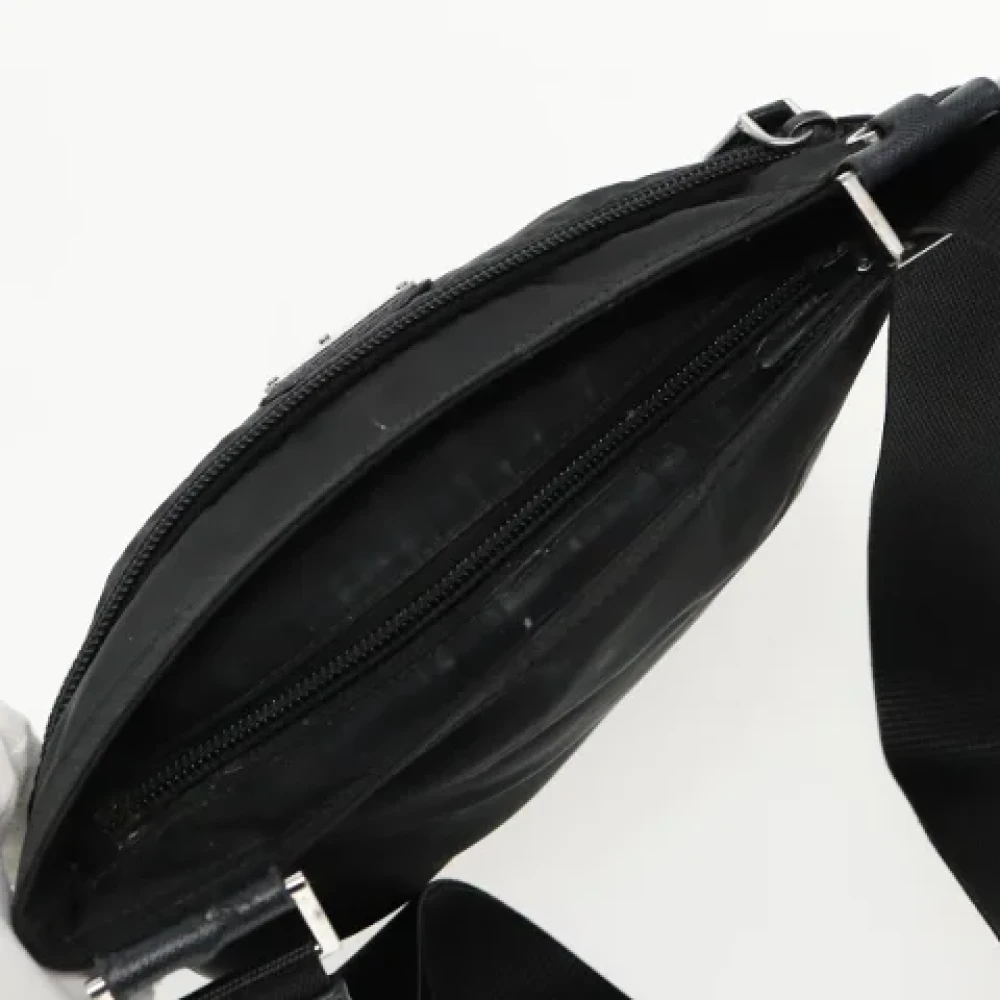 Prada Vintage Pre-owned Nylon prada-bags Black Dames