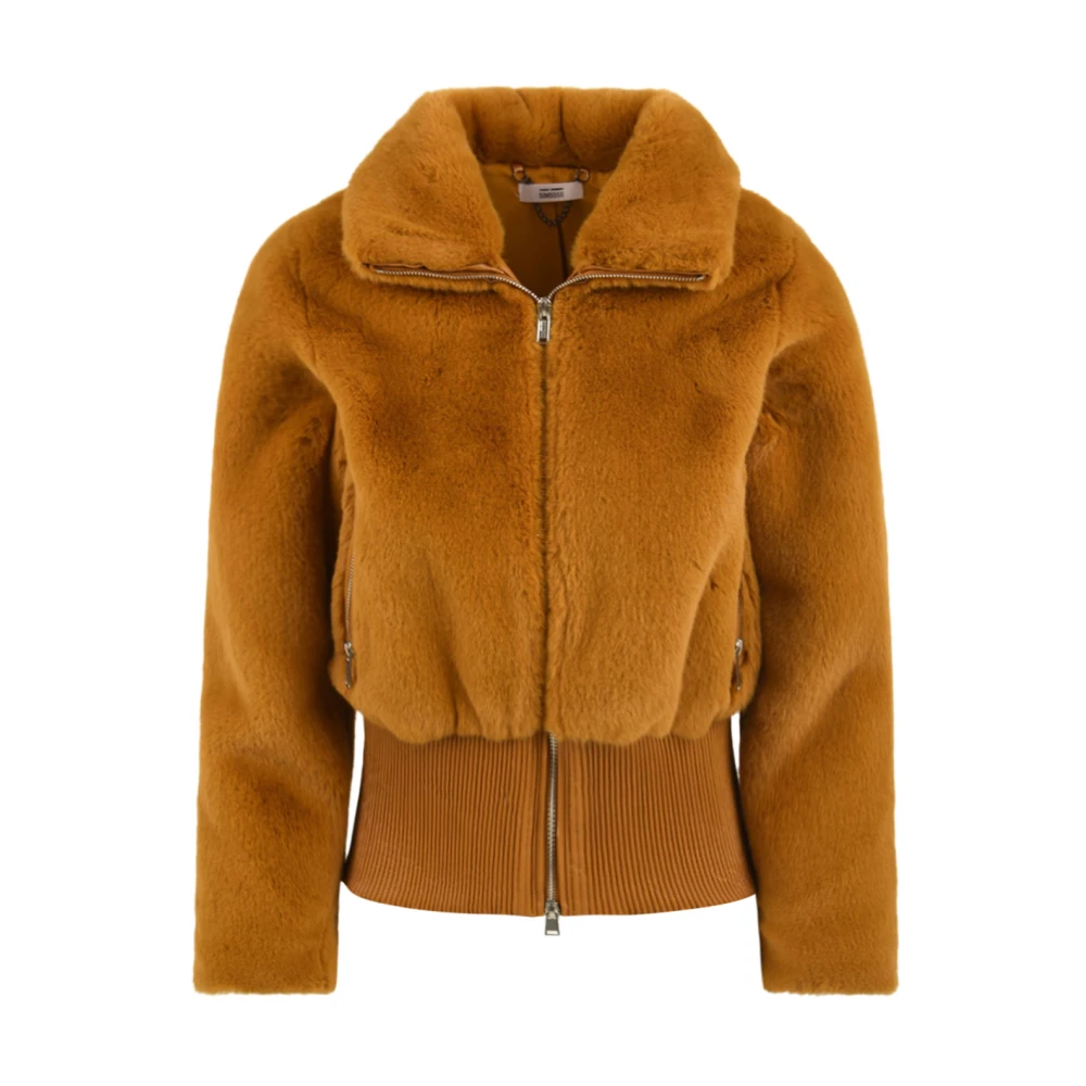 Jackets > Faux Fur & Shearling Jackets - - BomBoogie - Modalova