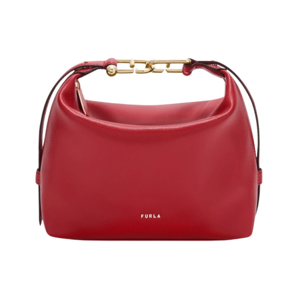 Furla Women's Red Tonie Mini Hobo Bag - Handbags - One Size - Bags
