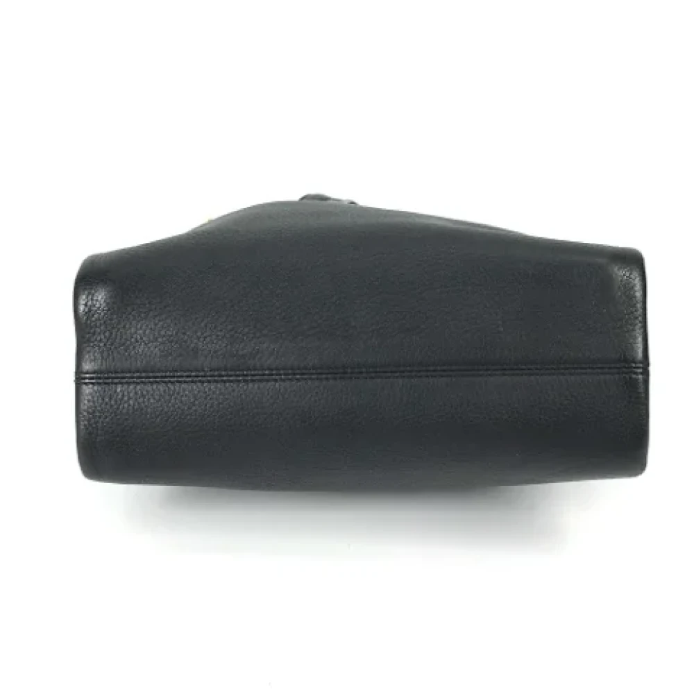 Bvlgari Vintage Pre-owned Leather totes Black Dames