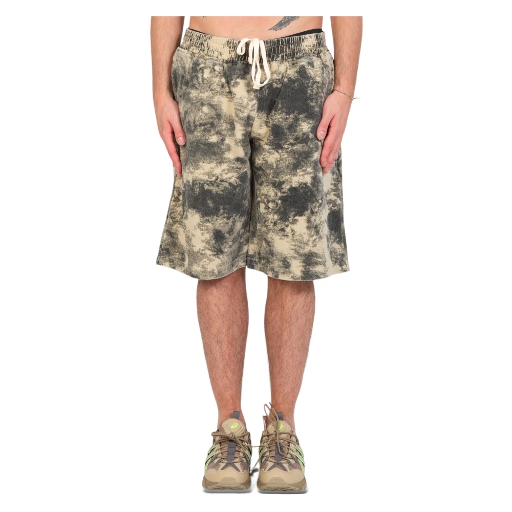 Pleasures Stijlvolle Cyclone Shorts voor Mannen Green Heren