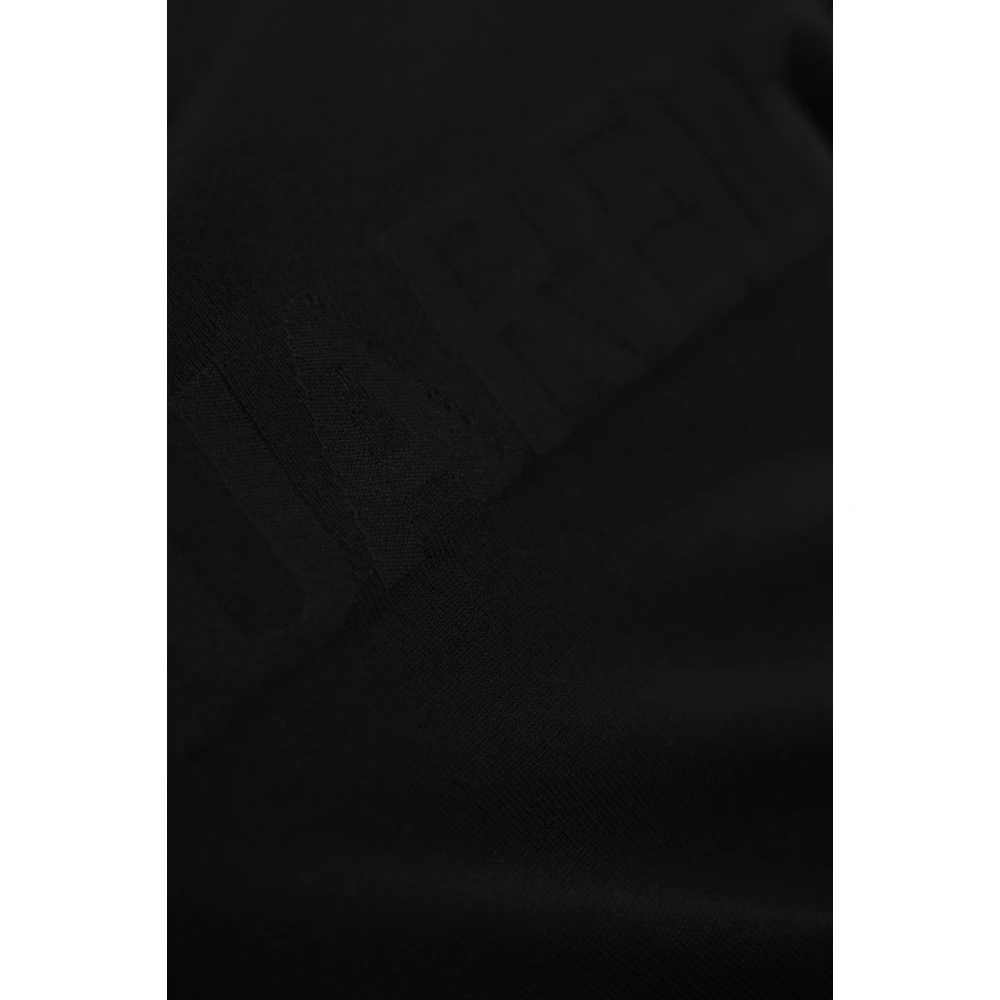Dsquared2 Zwarte Logo Trui Wol Pullover Black Heren