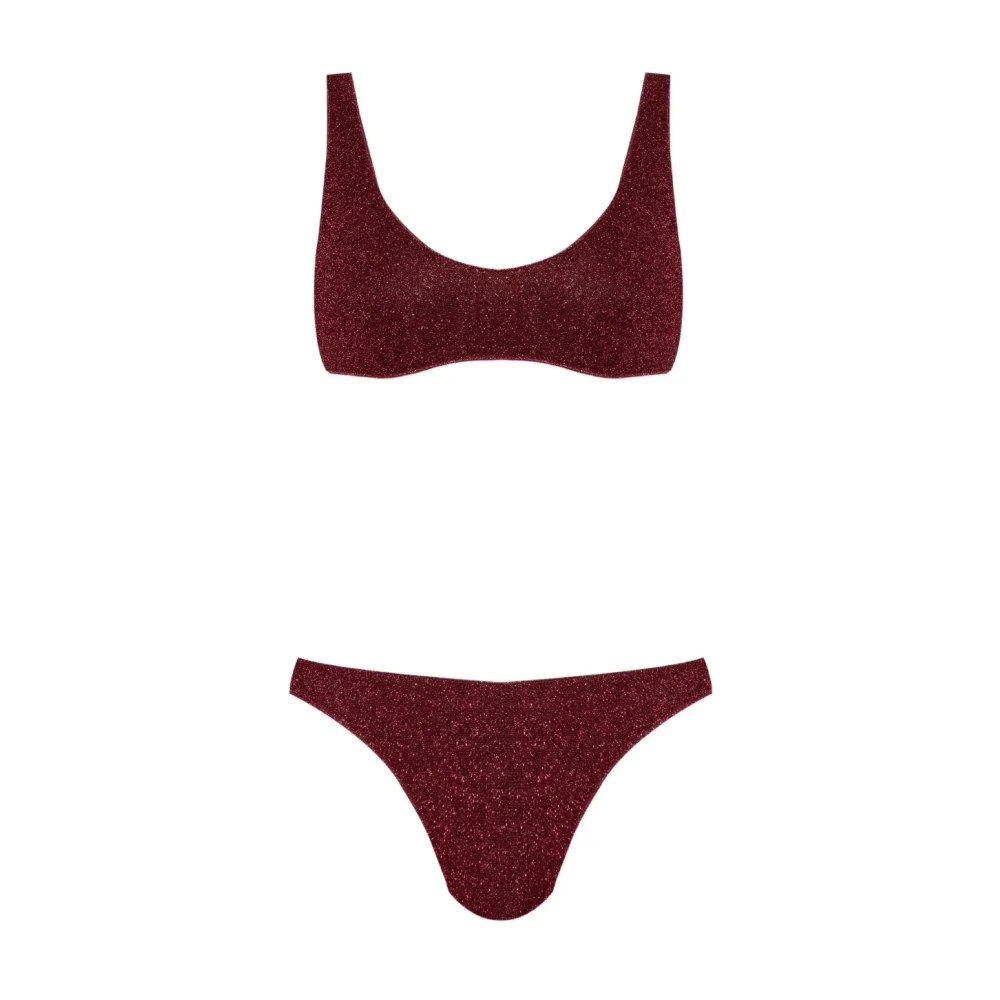 Oseree - Swimwear > Bikinis - Red - Oseree - Modalova