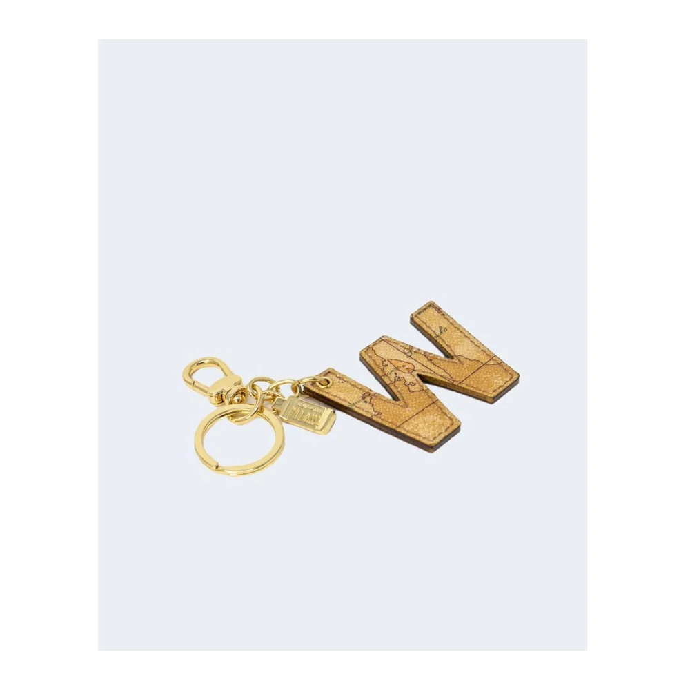 Alviero Martini 1a Classe Gemengd Materiaal Dames Sleutelhanger Beige Dames