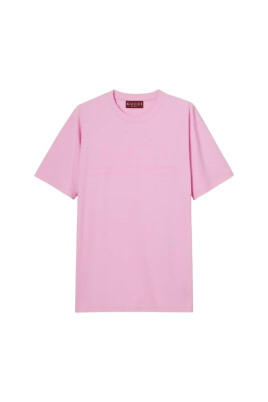vintage-pink-logo-print-t-shirt