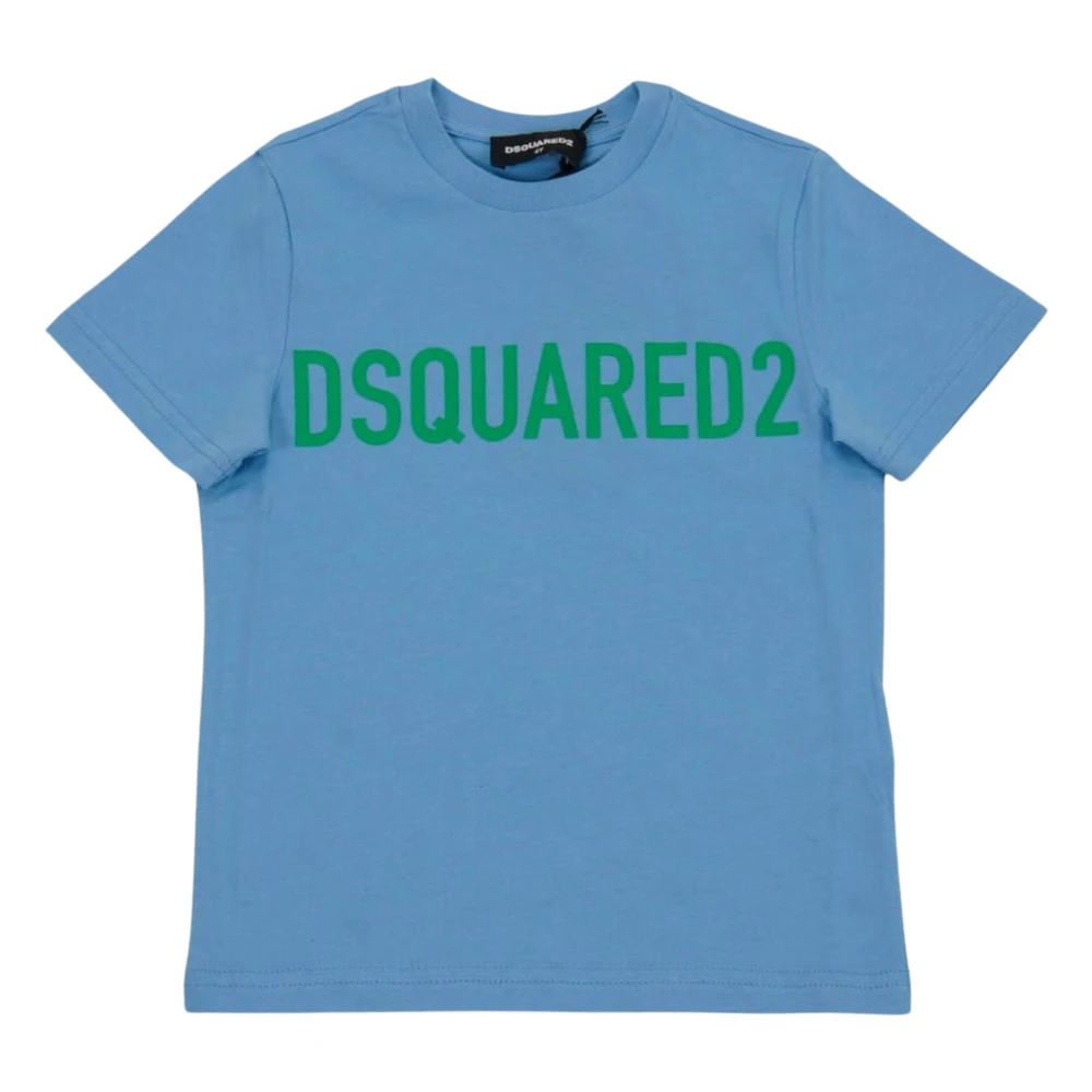 Dsquared2 Avslappning Eco Maglietta T-shirt Blue, Pojke