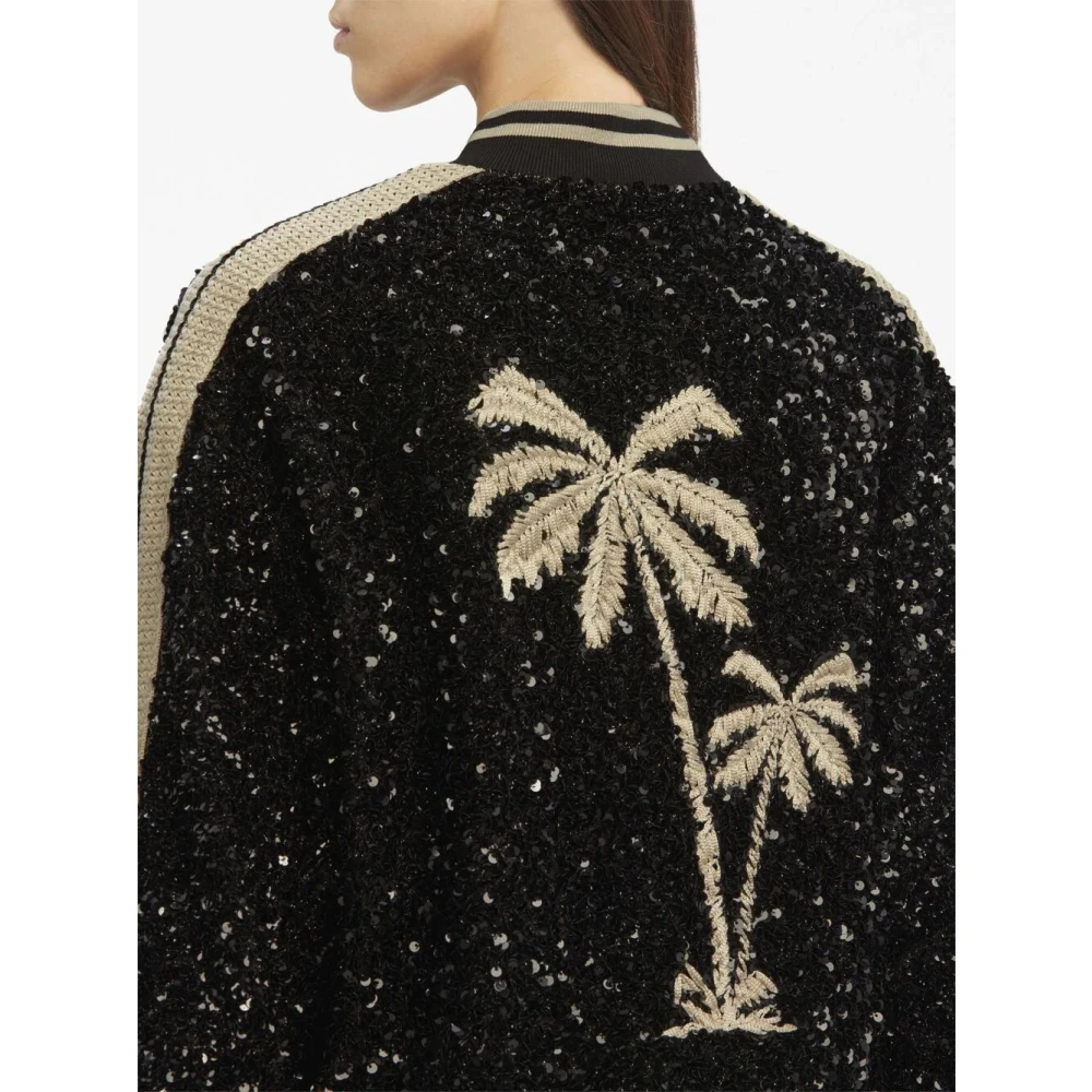 Palm Angels Sweatshirts Black Dames