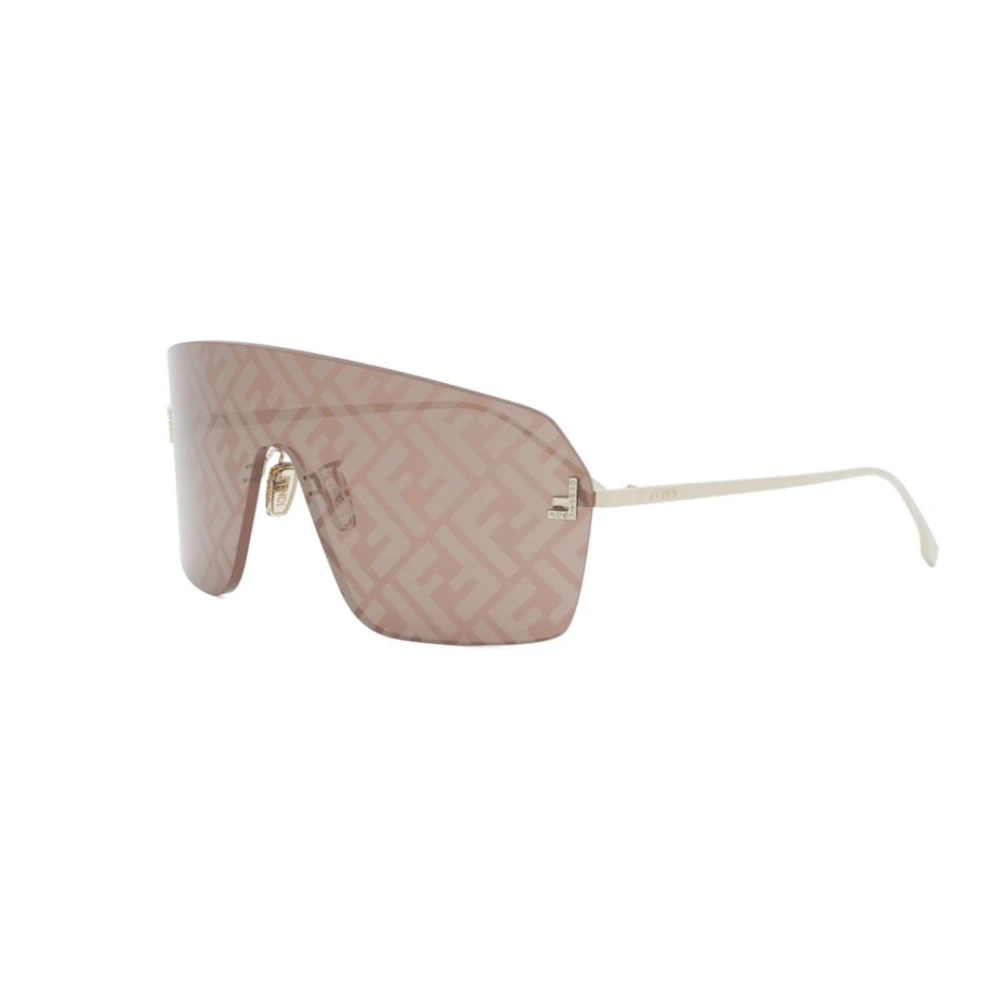 Fendi Gray Sunglasses, Unisex, One Size, Stylish Crossbody Bag In Black