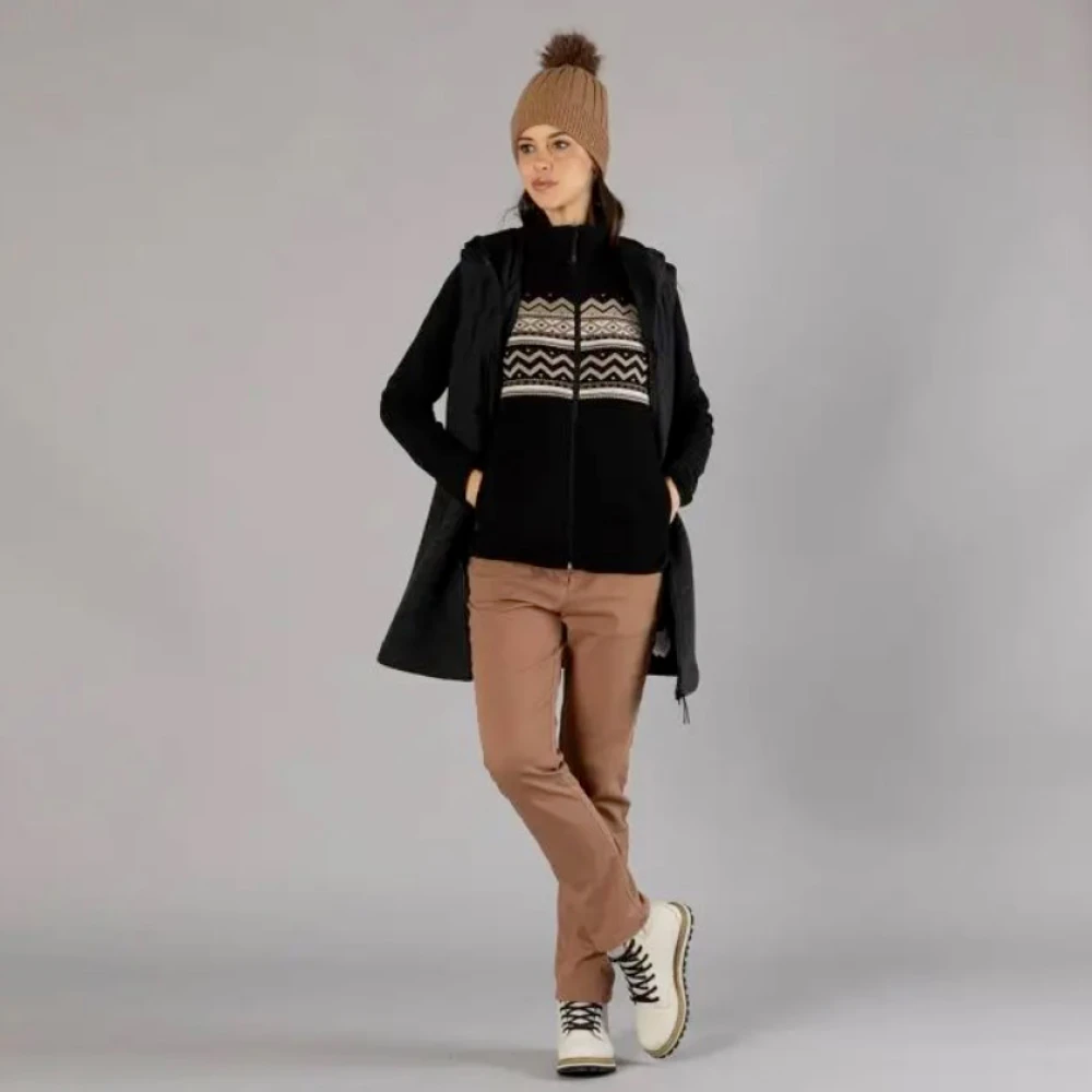 CMP Zwarte Trui Arctic Fleece Regular Fit Black Dames