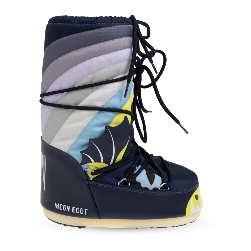 Moon Boot Snö stövlar Ikon Draken Multicolor, Unisex