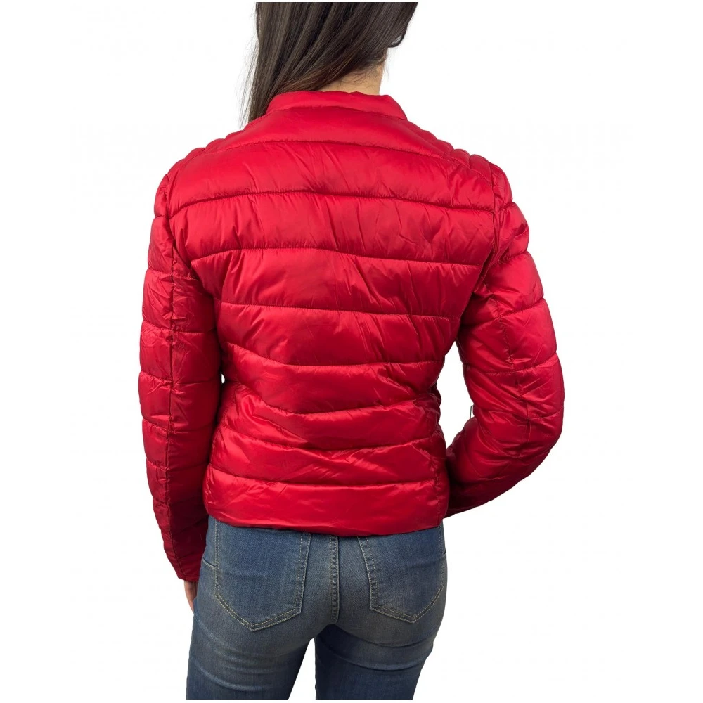 19v69 Italia Rode jas met ritssluiting Red Dames