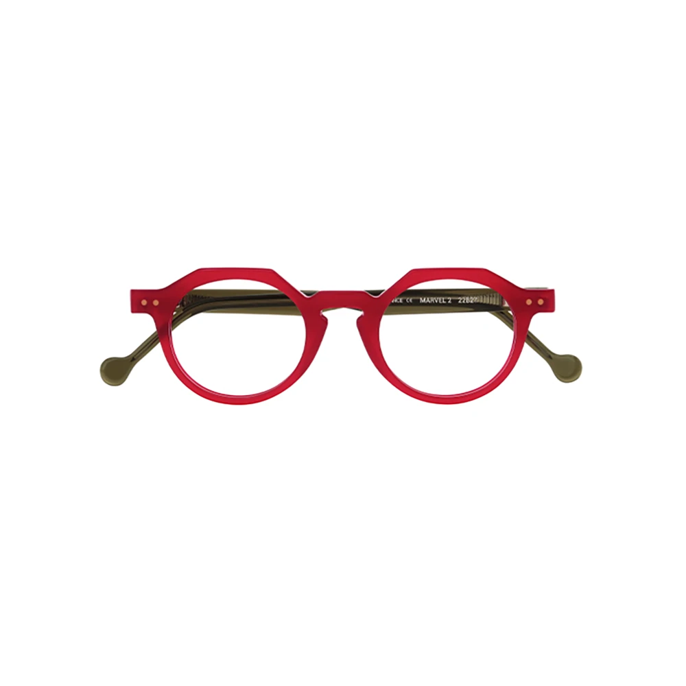 Anne & Valentin Stijlvolle Bril voor Moderne Look Red Dames
